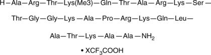 Histone H3K4Me3(1-25)amide(human mouse,rat,porcine,bovine)(trifluoroacetate salt)图片