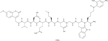Mca-VDQMDGW-K(Dnp)-NH2(ammonium salt)图片