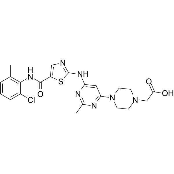 Dasatinib metabolite M6图片
