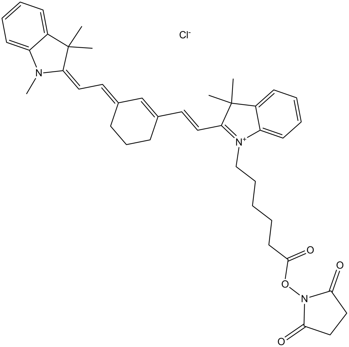 Cy7 NHS ester(non-sulfonated)图片