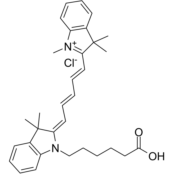 Cyanine5 carboxylic acid chloride图片