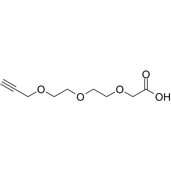 Propargyl-PEG2-CH2COOH图片