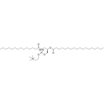 1-Myristoyl-2-stearoyl-sn-glycero-3-phosphocholine图片