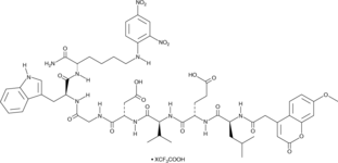 Mca-LEVDGW-K(Dnp)-NH2(trifluoroacetate salt)图片