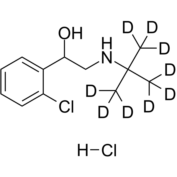 Tulobuterol-D9 hydrochloride图片
