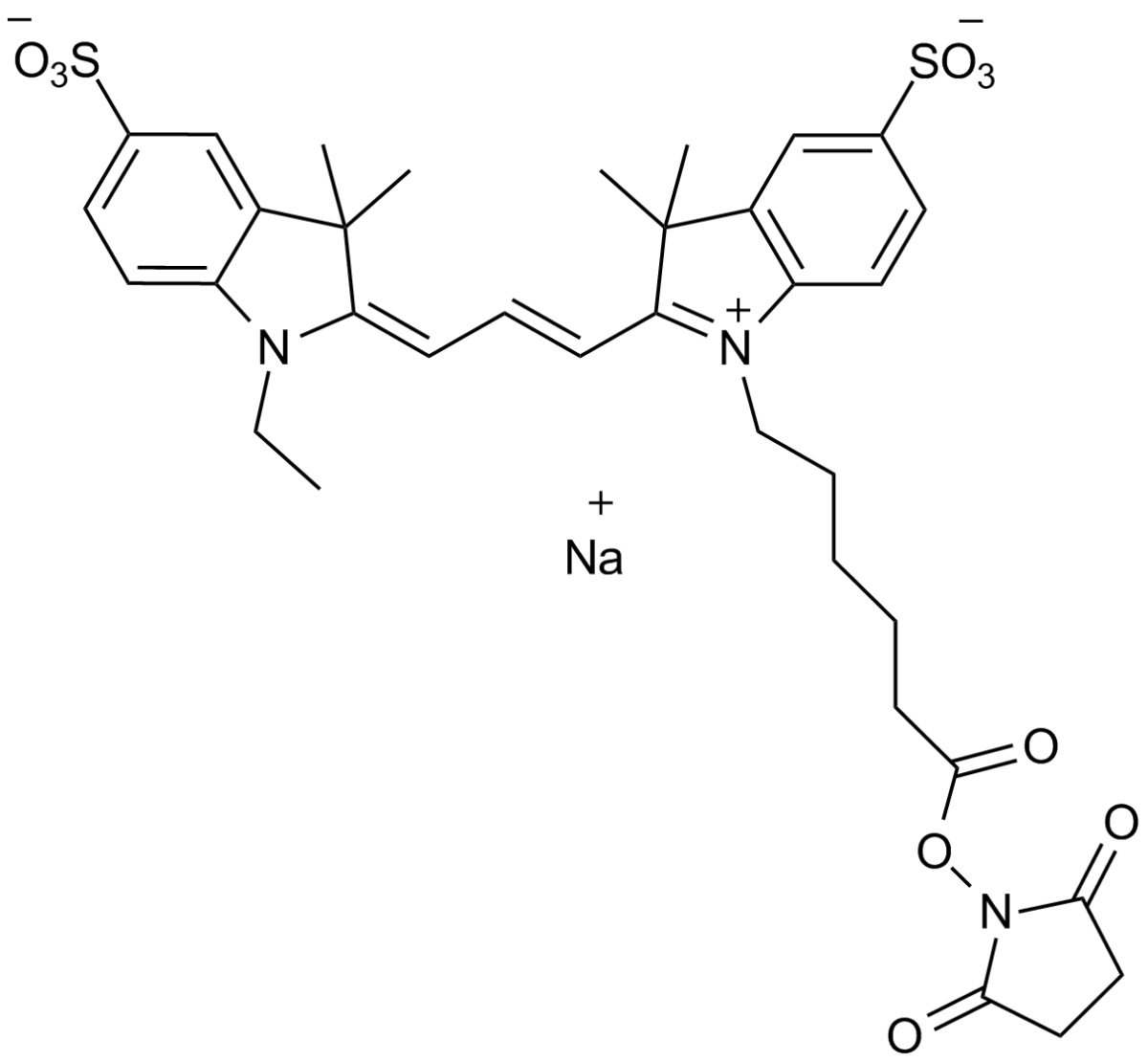 Cy3 NHS ester(Et)图片
