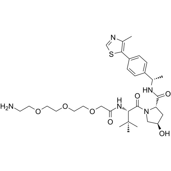 (S,R,S)-AHPC-Me-CO-CH2-PEG3-NH2图片