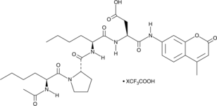 Ac-Nle-Pro-Nle-Asp-AMC(trifluoroacetate salt)图片