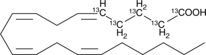 Arachidonic Acid 1,2,3,4,5-13C图片