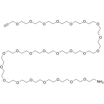 Propargyl-PEG24-amine图片
