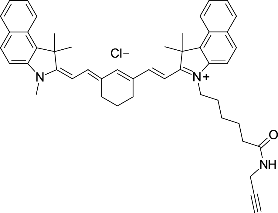 Cyanine7,5 alkyne图片