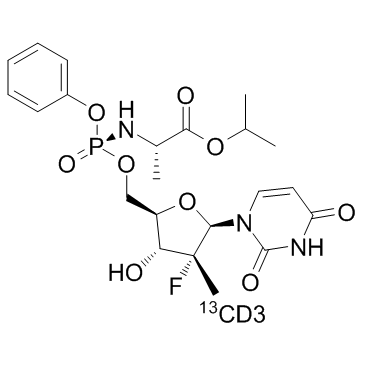 Sofosbuvir 13CD3(PSI-7977 13CD3)图片