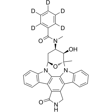 O-Desmethyl Midostaurin-d5图片