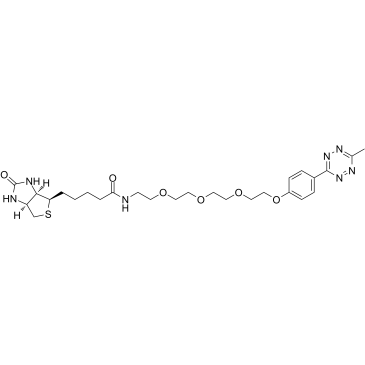 Biotin-PEG4-methyltetrazine图片