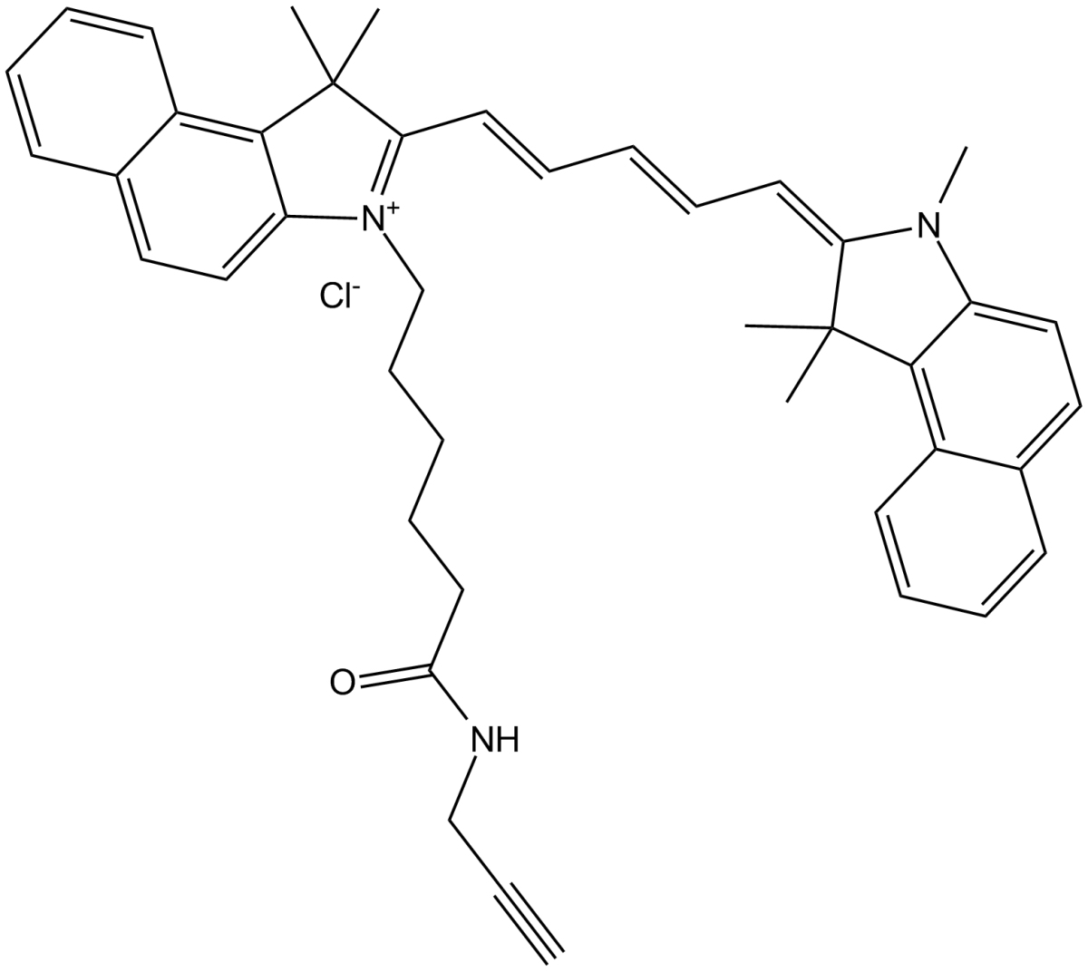 Cy5,5 alkyne(non-sulfonated)图片