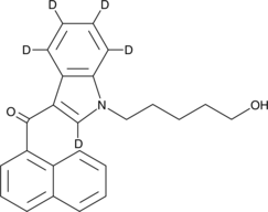JWH 018 N-(5-hydroxypentyl)metabolite-d5图片