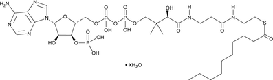 Decanoyl-Coenzyme A(hydrate)图片