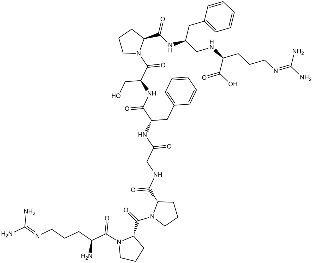 [Phe8&Psi(CH-NH)-Arg9]-Bradykinin图片