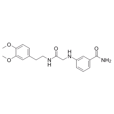 3-[[2-[[2-(3,4-Dimethoxyphenyl)ethyl]amino]-2-oxoethyl]amino]benzamide图片
