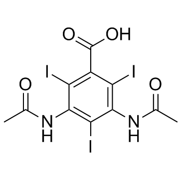 Diatrizoic acid(Amidotrizoic acid)图片