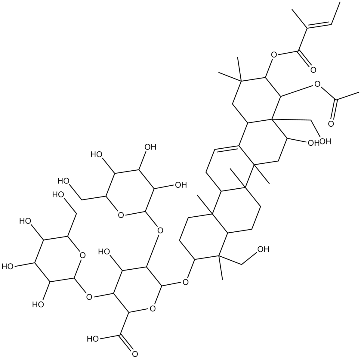 Sapogenins Glycosides图片