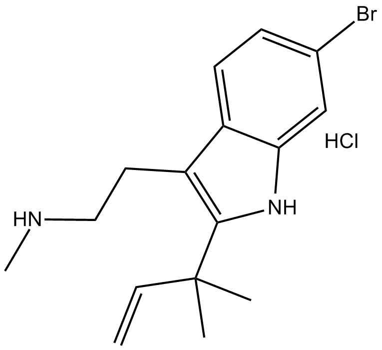 Desformylflustrabromine hydrochloride图片