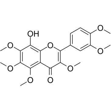 8-Hydroxy-3,5,6,7,3',4'-hexamethoxyflavone图片