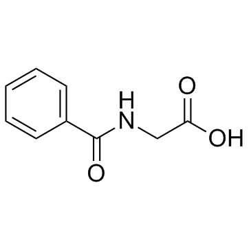Hippuric acid(2-Benzamidoacetic acid)图片