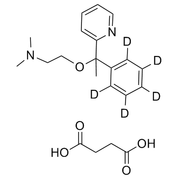Doxylamine D5 succinate图片