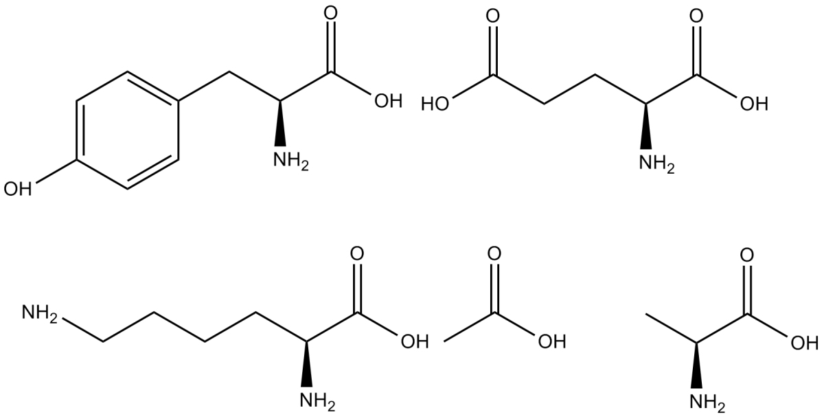 glatiramer acetate图片