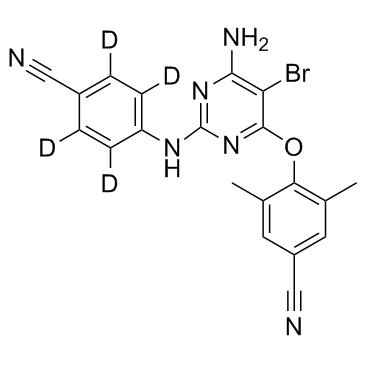 Etravirine D4(TMC-125 D4)图片
