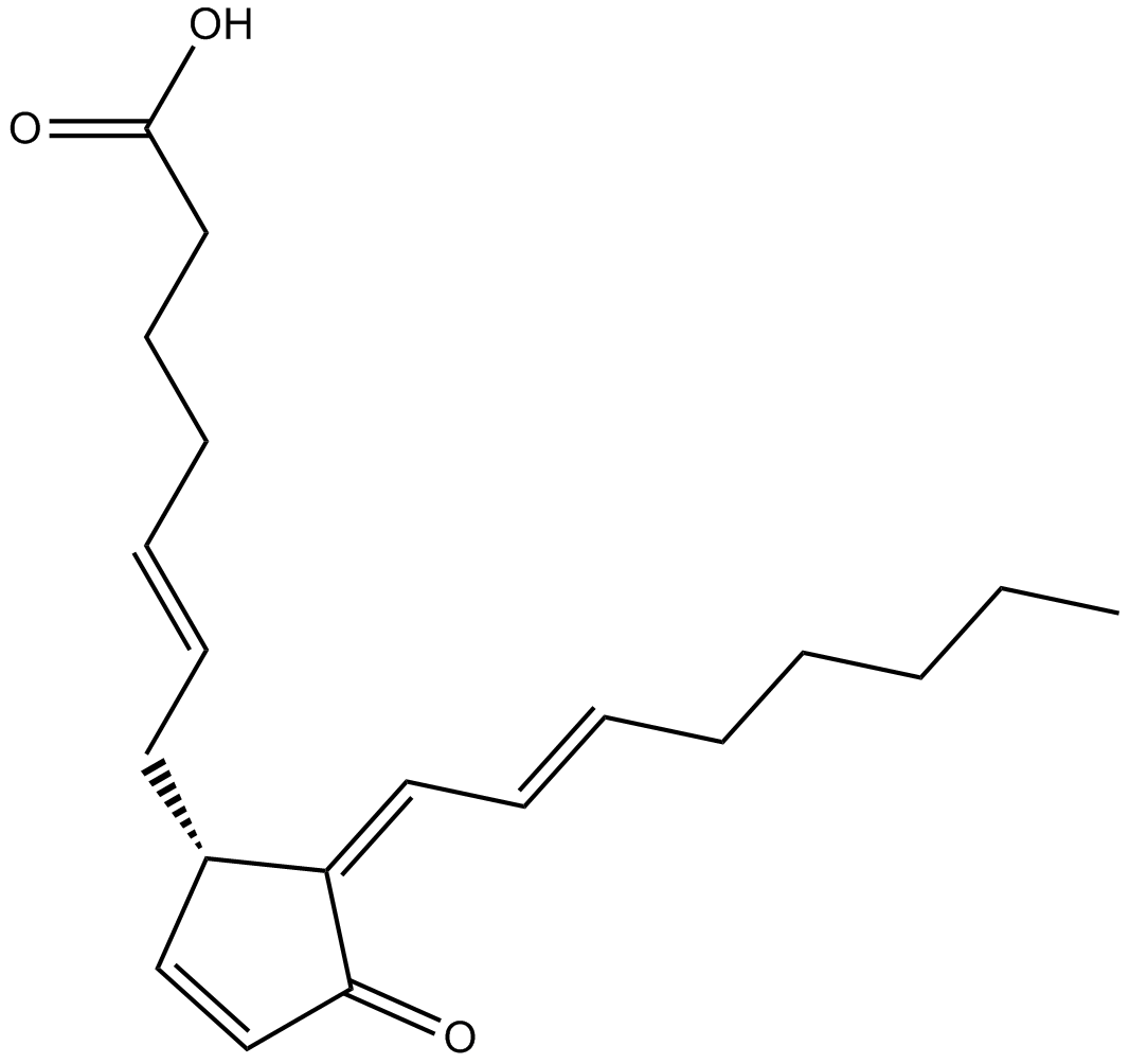15-deoxy-&Delta-12,14-Prostaglandin J2图片