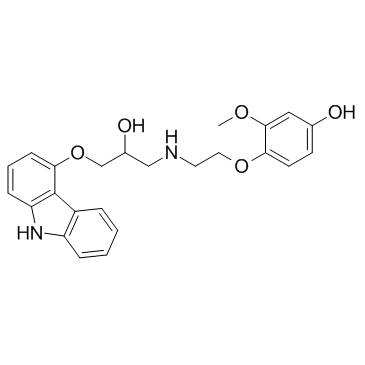 Carvedilol metabolite 4-Hydroxyphenyl Carvedilol(4-Hydroxyphenyl Carvedilol)图片