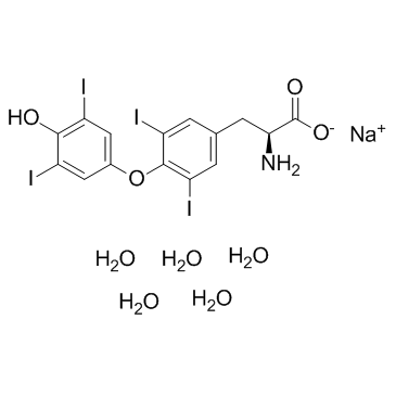 L-Thyroxine sodium salt pentahydrate图片