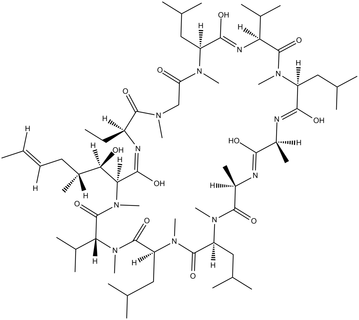 Cyclosporin H图片