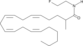 (±)-2-Methyl Arachidonoyl-2'-Fluoroethylamide图片
