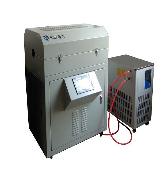 1100℃微波管式热解设备图片