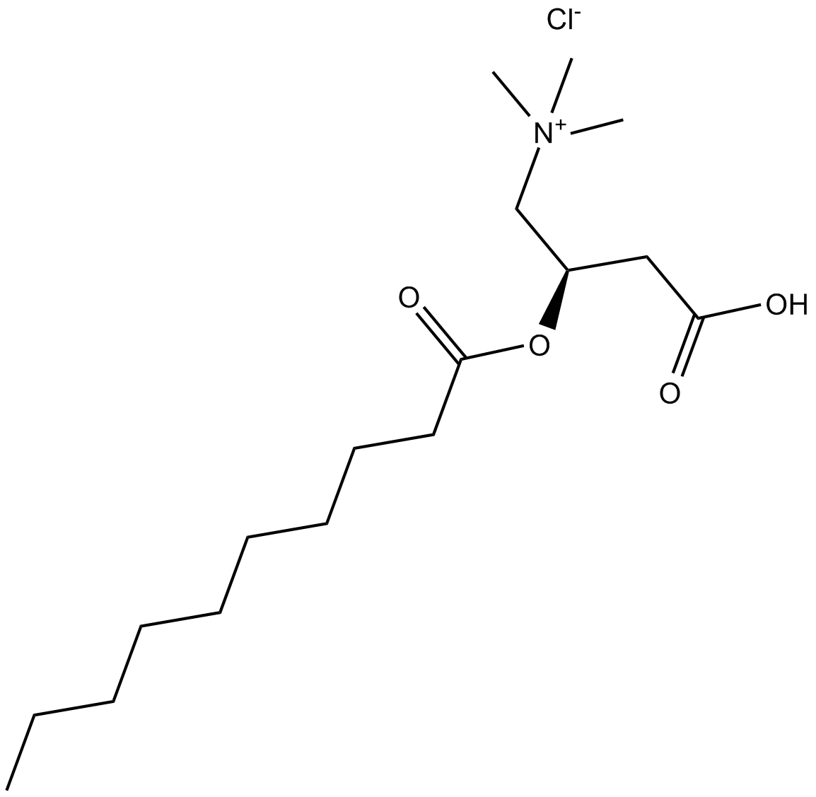 (±)-Decanoylcarnitine chloride图片