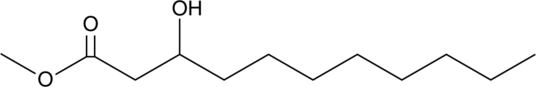 3-hydroxy Undecanoic Acid methyl ester图片