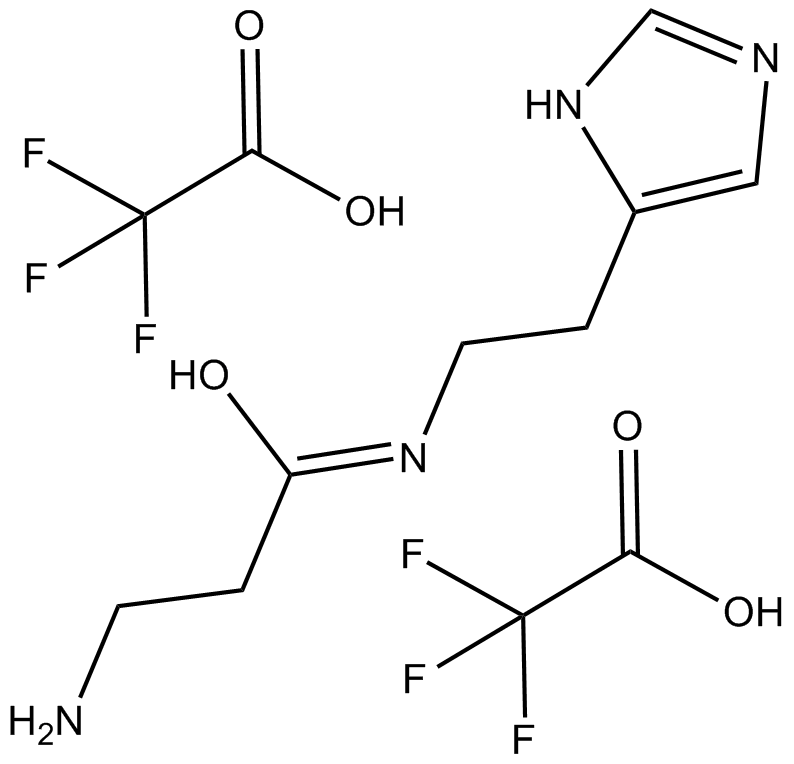 Carcinine ditrifluoroacetate图片