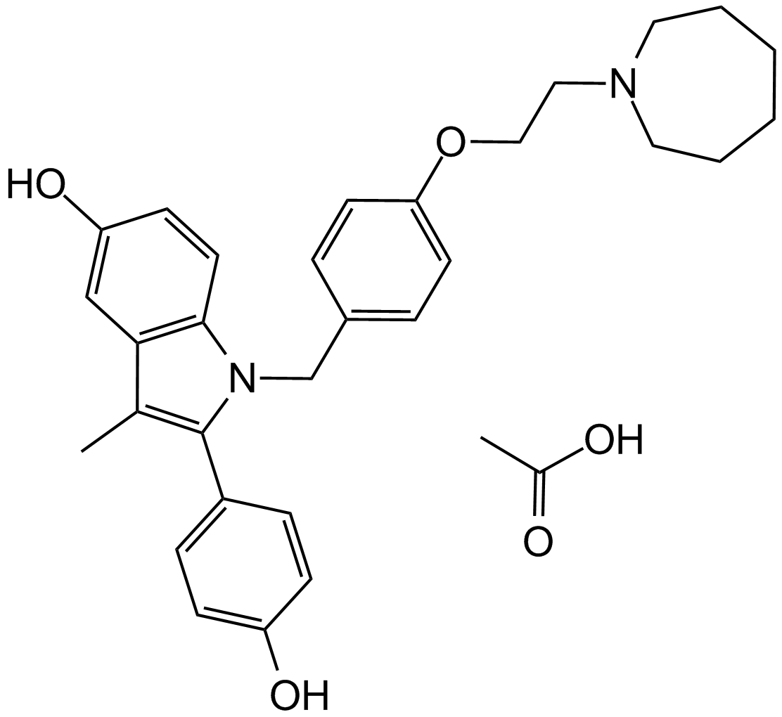 Bazedoxifene acetate图片