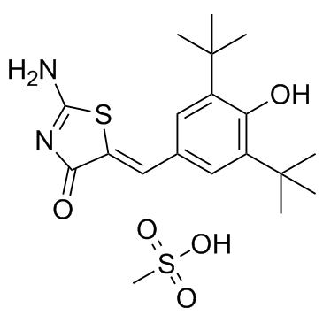 Darbufelone mesylate(CI-1004 mesylate)图片
