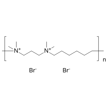 Hexadimethrine bromide(1,5-Dimethyl-1,5-diazaundecamethylene polymethobromide)图片