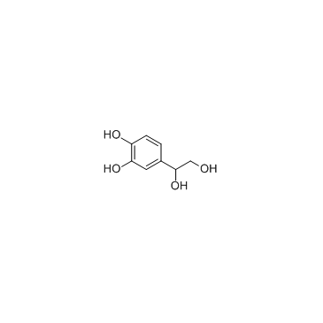 4-(1,2-Dihydroxyethyl)benzene-1,2-diol图片