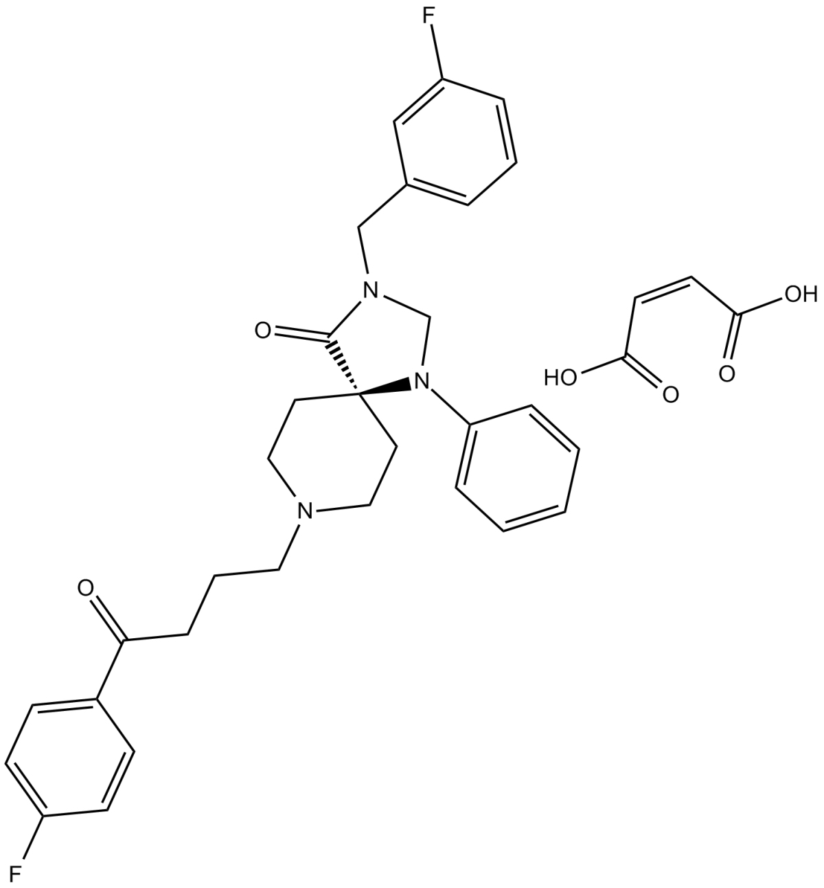 3'-Fluorobenzylspiperone maleate图片