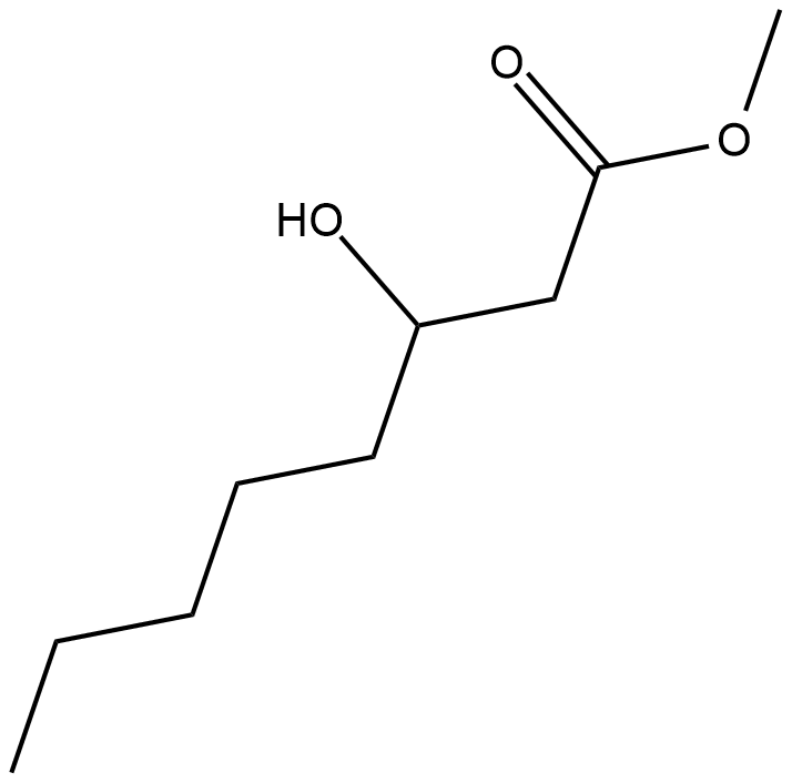3-hydroxy Octanoic Acid methyl ester图片