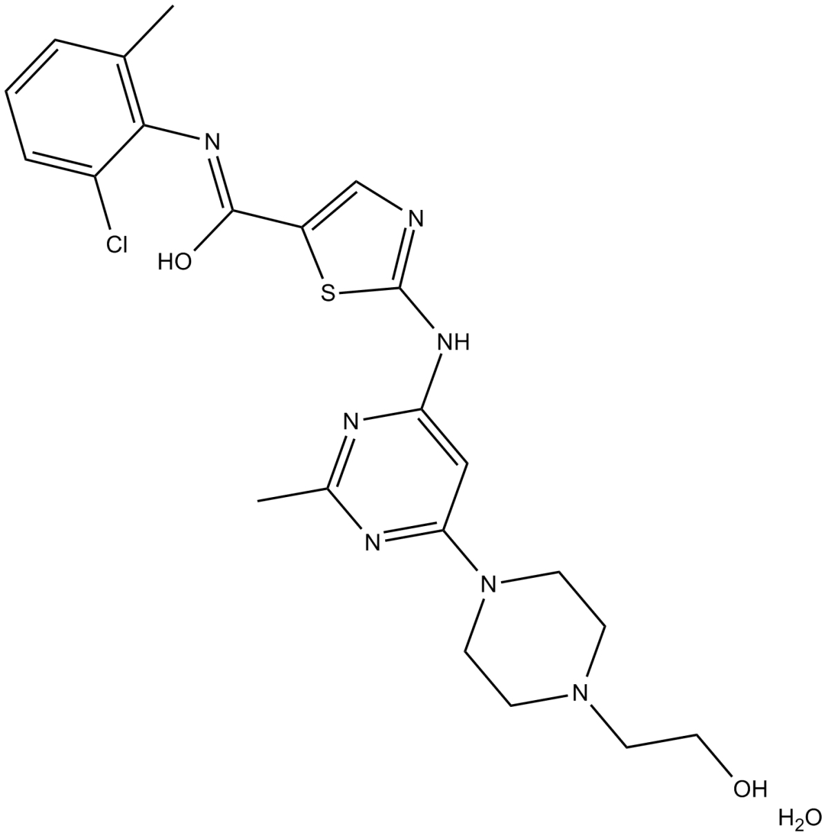 Dasatinib Monohydrate图片
