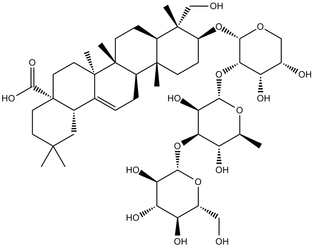 Kalopanaxsaponin H图片