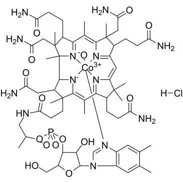 Hydroxocobalamin monohydrochloride图片