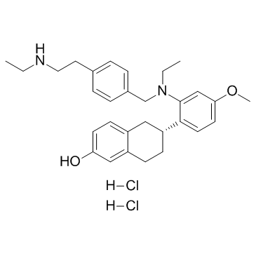 Elacestrant dihydrochloride(RAD1901 dihydrochloride)图片